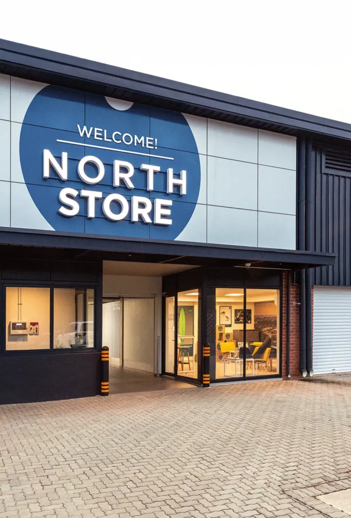 North Store's front entrance to the new Ballito facility