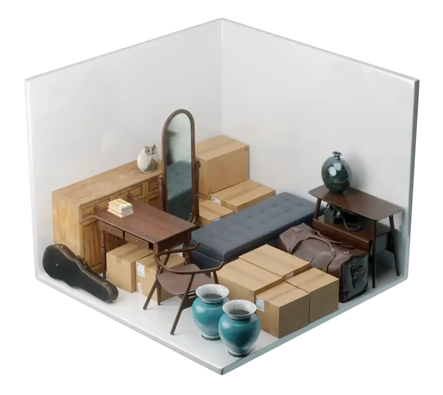 North Store's 9 metre square storage unit
